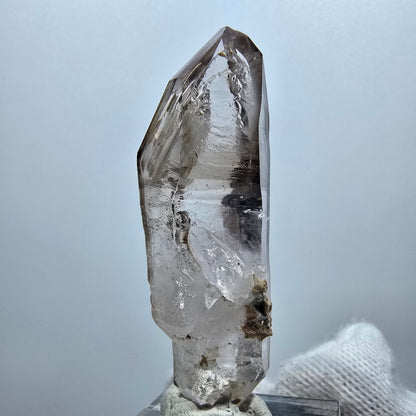 Clear Phantom Smoky Quartz DT Scepter Point Goboboseb, Namibia 53*17*14mm 