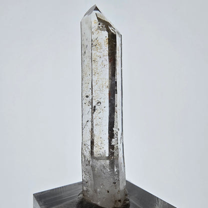Enhydro Lemurian Smoky Quartz Scepter, 1x Bubble Valentine Pocket, Namibia 52*12*9mm 