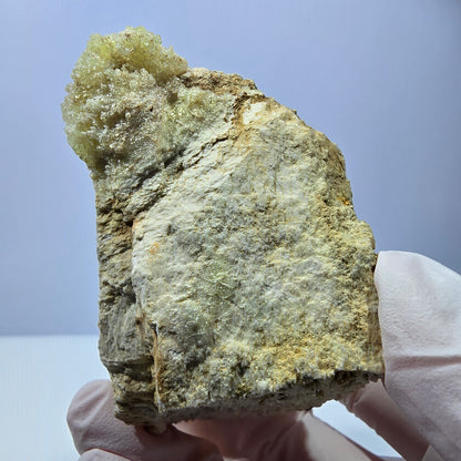 Opale hyalite rare, spécimen d'orthose Erongo, Namibie 58*55*40mm 