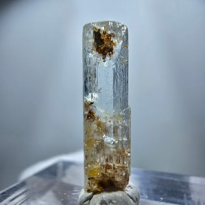 Klarer Aquamarin X Kristall, blau Erongo, Namibia 20*5*3mm