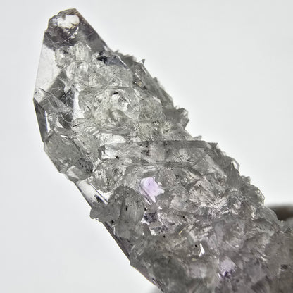 Phantom Amethyst with Analcim, Prehnite Streep Mine, Goboboseb, Namibia 33*15*10mm 
