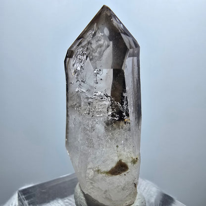 Enhydro Phantom Smoky Quartz Scepter, 1x Bubble Goboboseb, Namibia 40*17*11mm 