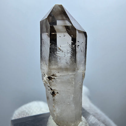 Clear Phantom Smoky Quartz Scepter Point Goboboseb, Namibia 37*13*10mm 