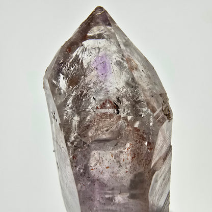 Sceptre d'améthyste fantôme Enhydro, 2 pochettes à bulles Saint-Valentin, Namibie 60 x 21 x 16 mm 