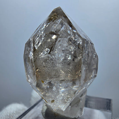 Enhydro Phantom Smoky Quartz Scepter, 1x Bubble Goboboseb, Namibia 31*22*17mm 
