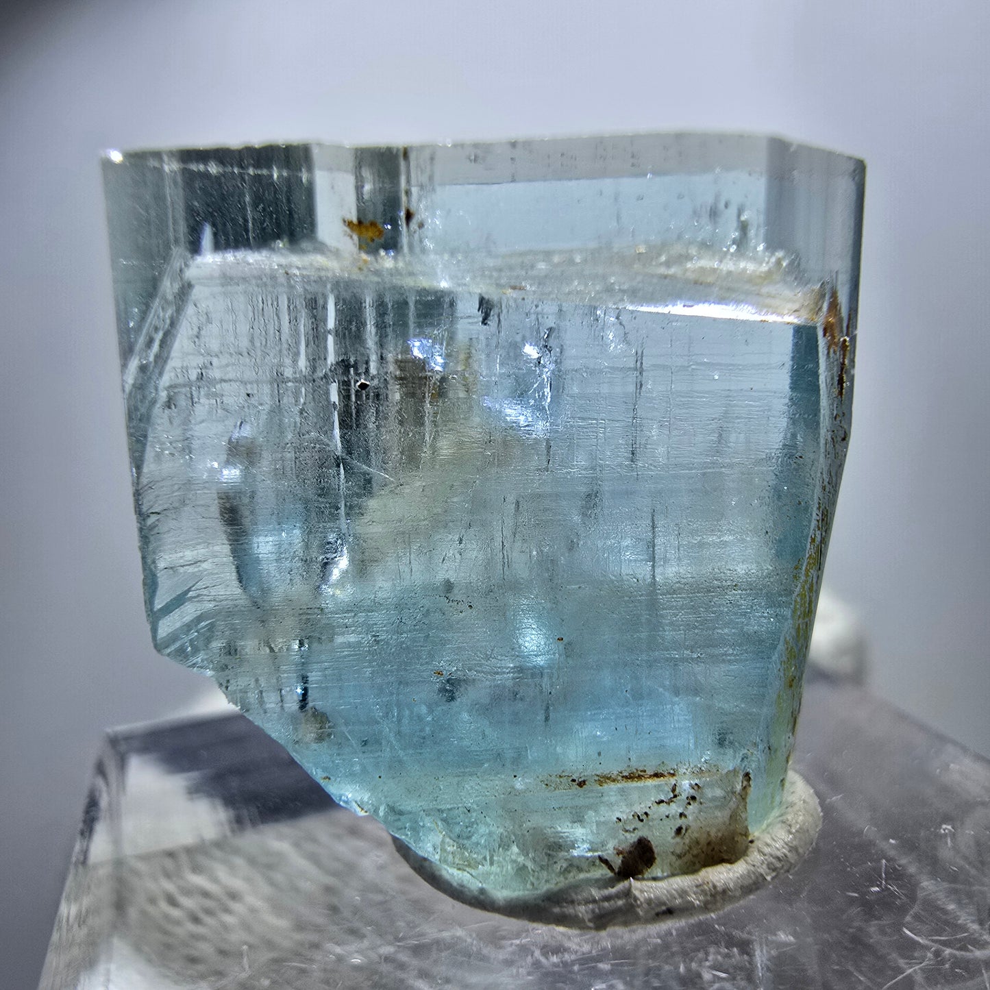 Klarer Aquamarin X Kristall, blau Erongo, Namibia 19*18*12mm