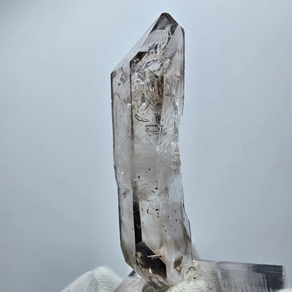Clear Phantom Smoky Quartz DT Scepter Point Goboboseb, Namibia 47*13*8mm 