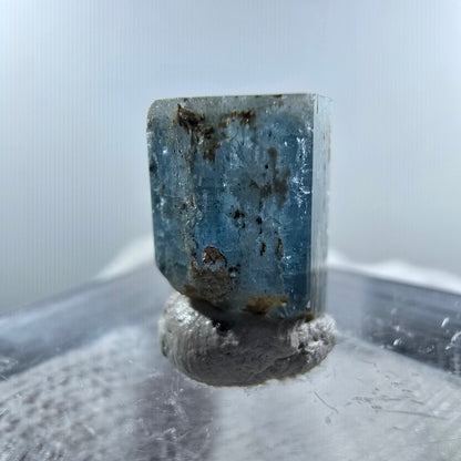 Cristal d'aigue-marine rare X Erongo, Namibie 11*9*8mm 