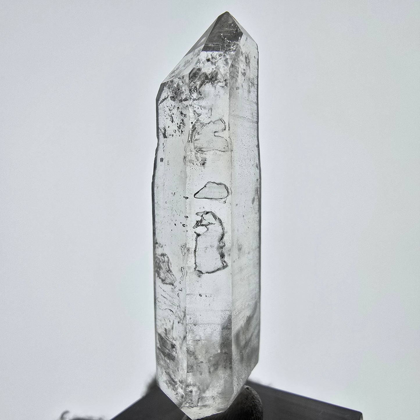 Skeleton Phantom Smoky Quartz DT Scepter Valentine Pocket, Namibia 52*14*11mm 
