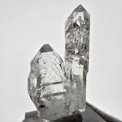 Sceptre fantôme squelette en quartz fumé, poche Saint-Valentin, Namibie, 70 x 34 x 18 mm 