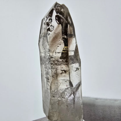 Enhydro Phantom Smoky Quartz Sceptre Tip 1x Bubble Goboboseb, Namibie 61*19*16mm 