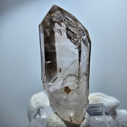 Clear Phantom Smoky Quartz Scepter Point Goboboseb, Namibia 38*13*11mm 