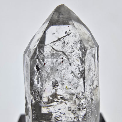 Sceptre squelette en quartz fumé Enhydro, 2 pochettes à bulles Saint-Valentin, Namibie 35 x 18 x 12 mm 