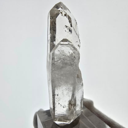 Sceptre DT en quartz fumé squelette Enhydro, 2x Bubble Valentine Pocket, Namibie 58 x 17 x 15 mm 