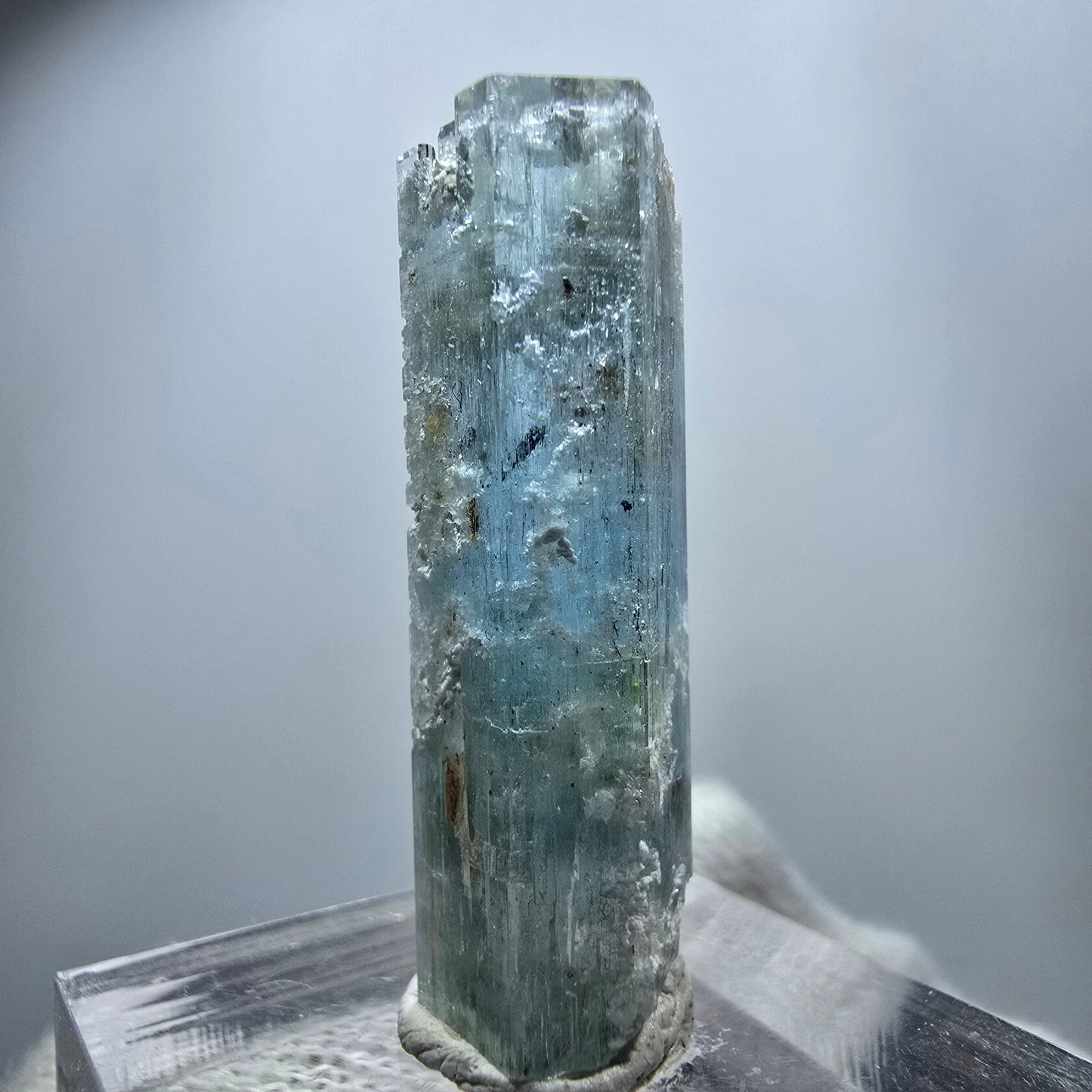 Seltener Aquamarin X Kristall, blau Erongo, Namibia 32*12*10mm
