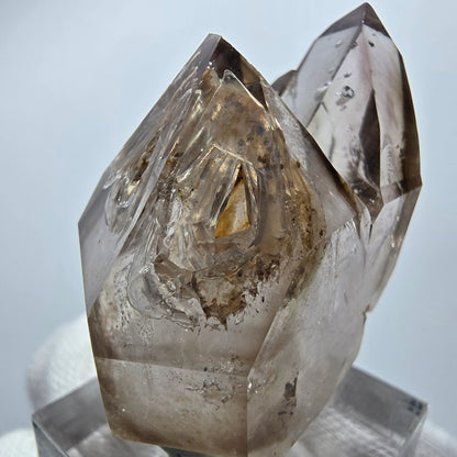 Clear Phantom Smoky Quartz Scepter Cluster Goboboseb, Namibia 40*34*23mm 