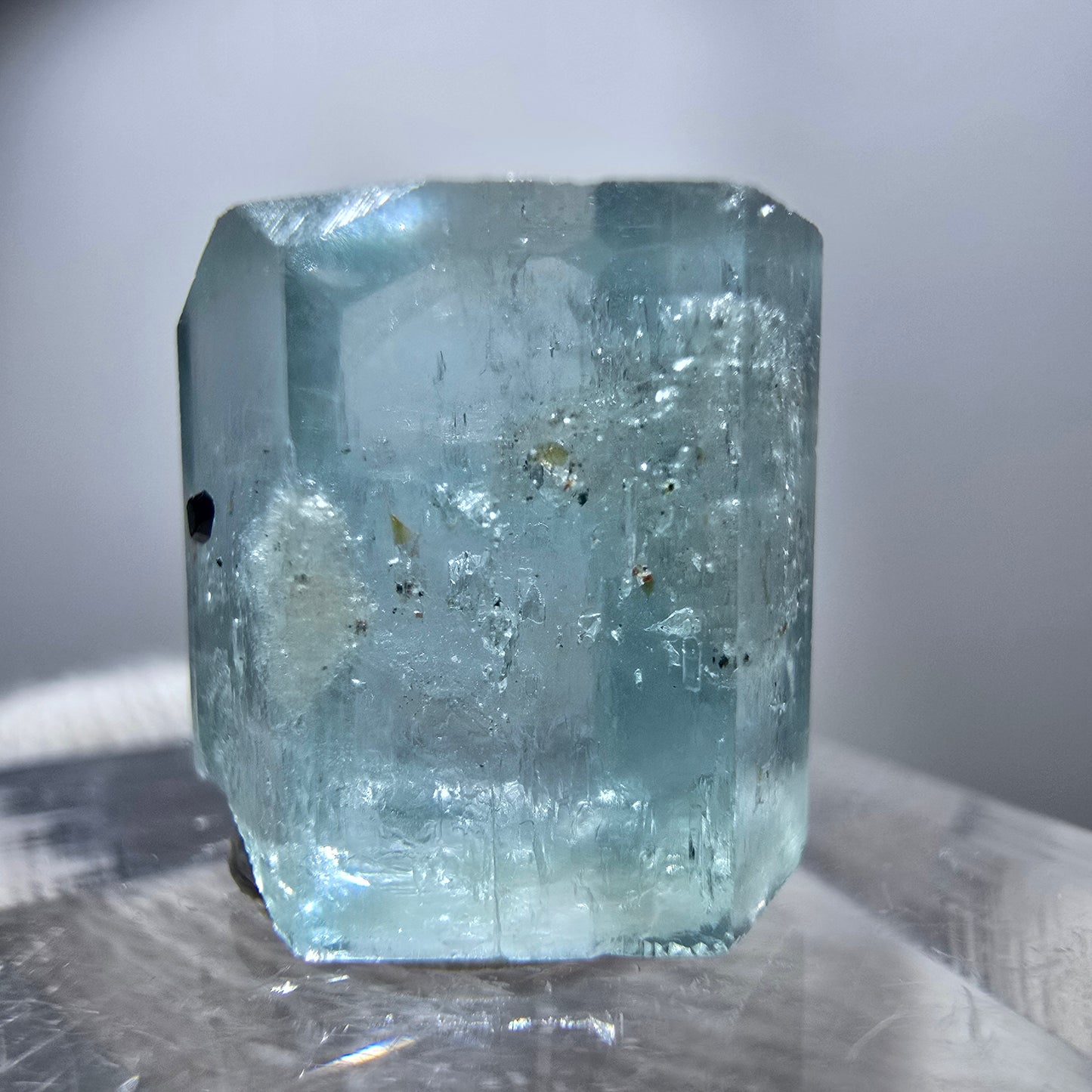 Klarer Aquamarin X Kristall, blau Erongo, Namibia 14*13*11mm