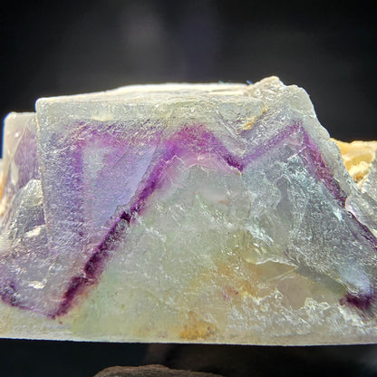Phantom Fluorite Cube Specimen purple green Omehane, Namibia 67*56*27mm Collection