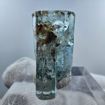 Aigue-marine Setlene, tourmaline Schörl stade Erongo, Namibie 23*12*11mm 