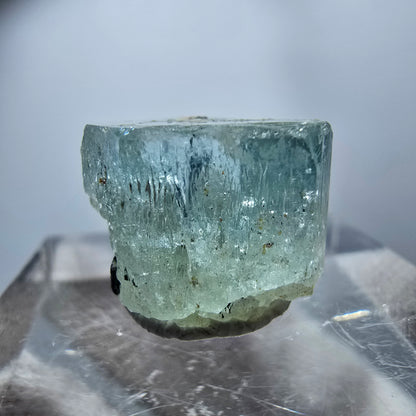 Seltener Aquamarin X mit Schörl Turmalin Erongo, Namibia 13*11*10mm