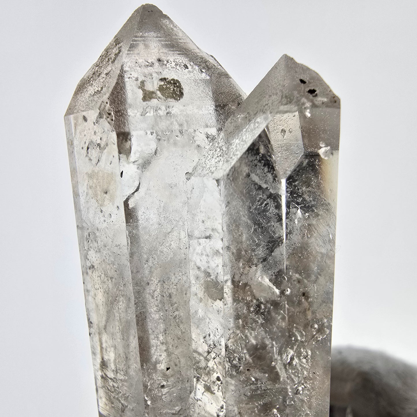 Phantom Smoky Quartz DT Scepter Valentine Pocket, Namibia 48*24*17mm 