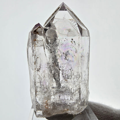 Sceptre squelette en améthyste Enhydro, pochette bulle XL pour la Saint-Valentin, Namibie 50 x 31 x 16 mm 