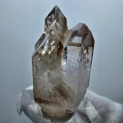 Clear Phantom Smoky Quartz Scepter Cluster Goboboseb, Namibia 35*20*17mm 