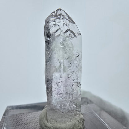 Clear Rock Crystal Quartz with Analcim Streep Mine Goboboseb Namibia 26*8*7mm 