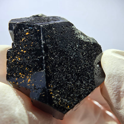 Cristal de tourmaline Schorl étoilée rare, Erongo noir, Namibie, 30 x 25 x 20 mm 