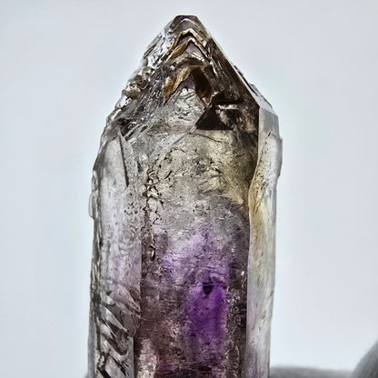 Sceptre d'améthyste squelette Enhydro, 3x Bubble Valentine Pocket Goboboseb Namibie 78*27*23mm 
