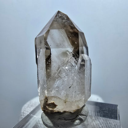 Clear Phantom Smoky Quartz Scepter Point Goboboseb, Namibia 30*15*16mm 