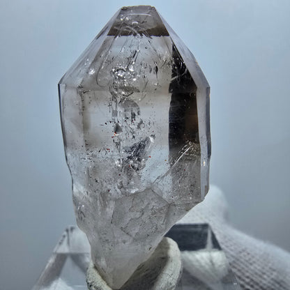 Clear Phantom Smoky Quartz Scepter Point Goboboseb, Namibia 37*20*12mm 