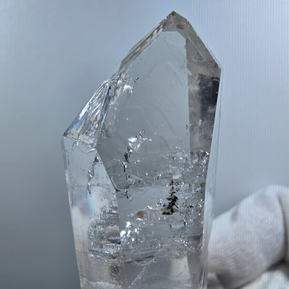 Enhydro Phantom Smoky Quartz Scepter, 2x Bubble Valentine Pocket Goboboseb Namibia 67*23*20mm 