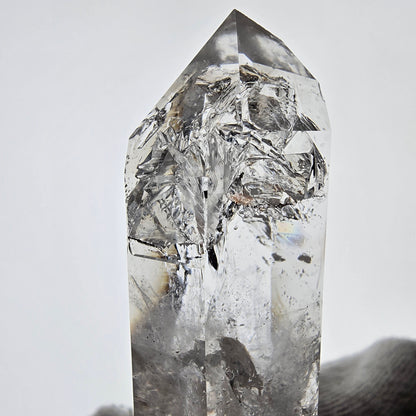 Skeleton Phantom Smoky Quartz Scepter Valentine Pocket, Namibia 70*24*18mm 