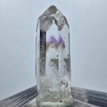 Améthyste fantôme DT, mine Prehnite Point Streep, Goboboseb, Namibie, 28 x 13 x 9 mm 
