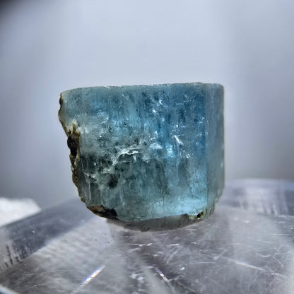 Seltener Aquamarin X mit Schörl Turmalin Erongo, Namibia 16*11*12mm