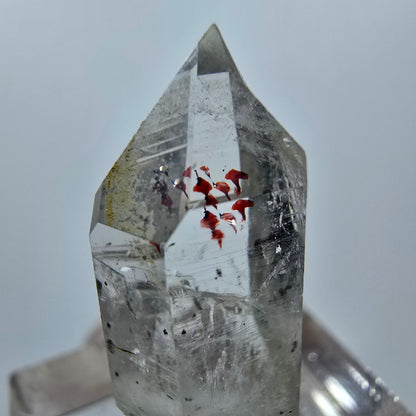 Quartz clair Harlequin Point Streep Mine, Goboboseb, Namibie 28 x 11 x 10 mm 