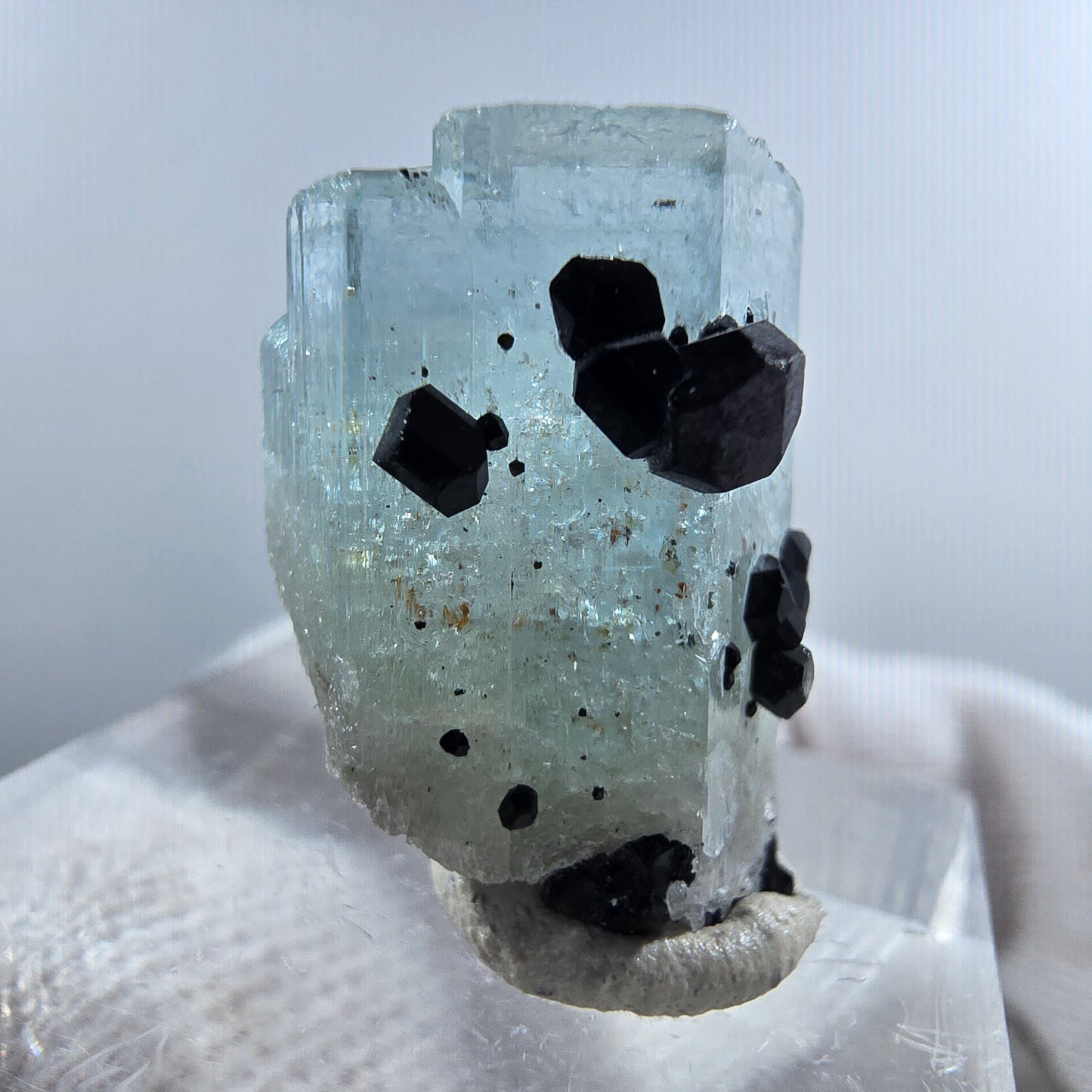 Aigue-marine Setlene, tourmaline Schörl stade Erongo, Namibie 21*15*14mm 