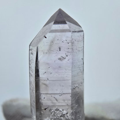 Cristal d'améthyste fantôme Enhydro 2x Bubble Goboboseb, Namibie 36*12*8mm Collection 