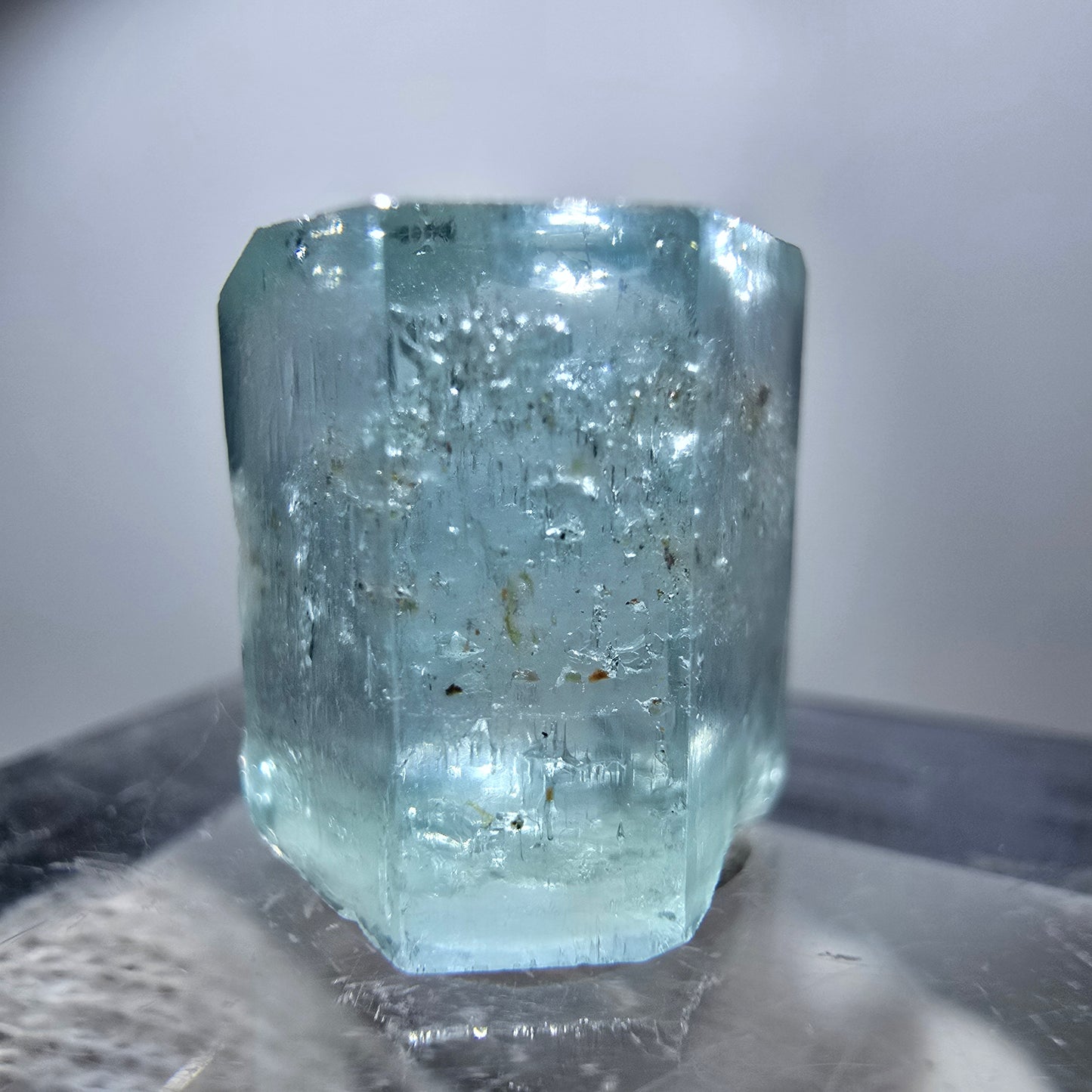Klarer Aquamarin X Kristall, blau Erongo, Namibia 14*13*11mm