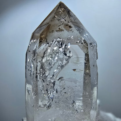 Clear Phantom Smoky Quartz Scepter Point Goboboseb, Namibia 45*22*14mm 