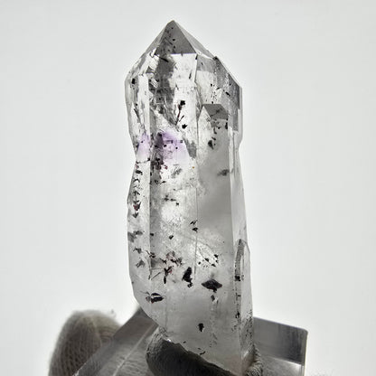 Mine d'améthyste Harlequin Phantom Point Streep, Goboboseb, Namibie, 49 x 17 x 14 mm 