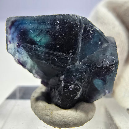 Phantom Fluorit Würfel Stufe, zonal - Neuer Fund! Okorusu, Namibia 27*20*14mm