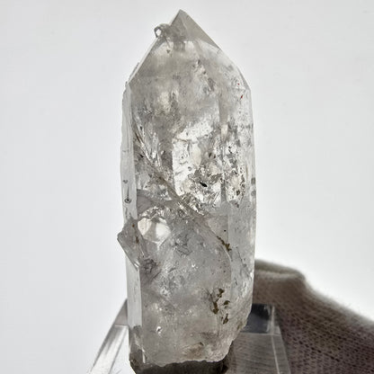 Skeleton Phantom Smoky Quartz Scepter Valentine Pocket, Namibia 51*18*17mm 
