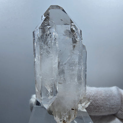 Lemurian Phantom Smoky Quartz DT Scepter Stage Valentine Pocket Goboboseb Namibie 55*24*21mm 
