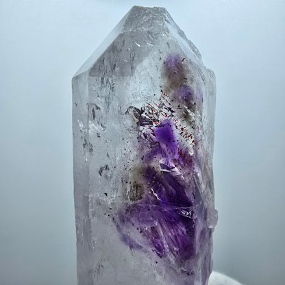 Harlekin Phantom Amethyst Doppelender Streep Mine Goboboseb Namibia 78*29*22mm