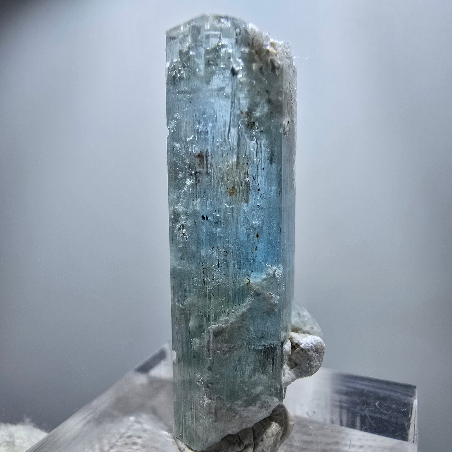 Seltener Aquamarin X Kristall, blau Erongo, Namibia 32*12*10mm
