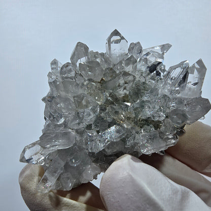 Quartz Starburst, spécimen de chlorite, mine Streep, Goboboseb, Namibie, 54 x 33 x 31 mm 