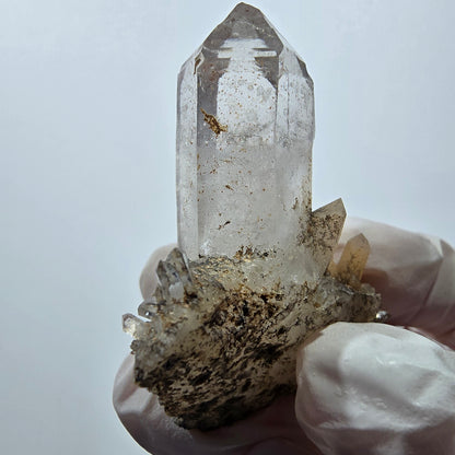 Amas de quartz dendrite rare à double terminaison, Goboboseb, Namibie, 52 x 40 x 17 mm 