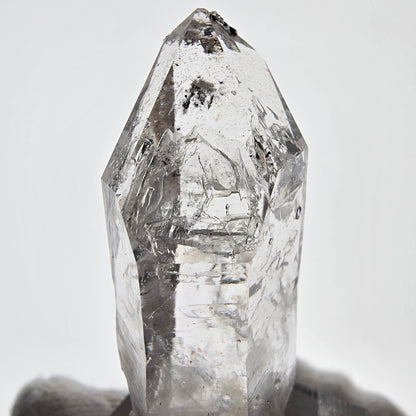 Sceptre squelette en quartz fumé Enhydro, 1 pochette bulle Saint-Valentin, Namibie 48 x 21 x 15 mm 